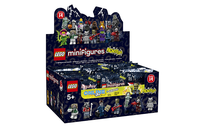 LEGO 71010 MONSTERS MINIFIGURES Minifigure Series 14 Box